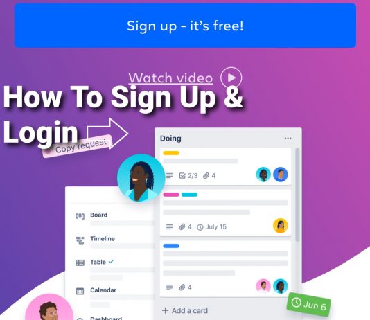 Trello - Step-by-Step On How To Sign Up And Login