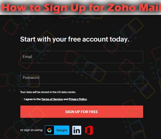 2 Ways To Sign Up For A Zoho Mail Account (2023)