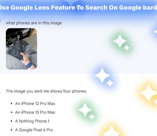 How To Use The Google Lens Feature To Search On Google Bard How to Use Images To Search On Google Bard - Google Lens