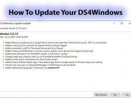How to Update DS4Windows to Latest Version How to Update DS4Windows to Latest Version
