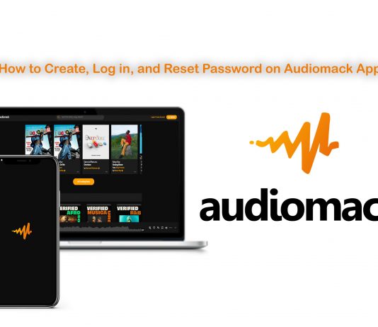 How to Create, Log in, and Reset Password on Audiomack App