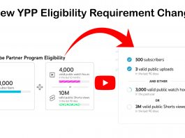 The New YPP Eligibility Change - Will It Impact YouTube Creators?