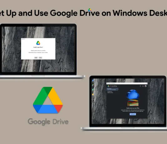 How to Set Up Google Drive on Windows Desktop as Local Storage