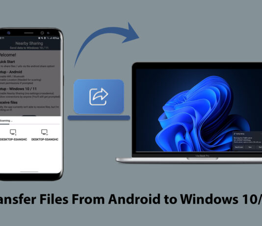 Nearby Sharing – Transfer Files From Android to Windows 10/11 Nearby Sharing - Transfer Files From Android to Windows 10/11