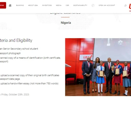 UBA National Essay Competition 2023: How to Apply