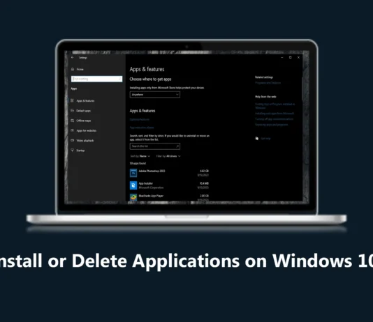 How To Uninstall or Delete Applications on Windows 10/11 How To Uninstall or Delete Applications on Windows 10/11