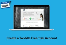 Twiddla Sign Up - How to Create a Free Trial Account