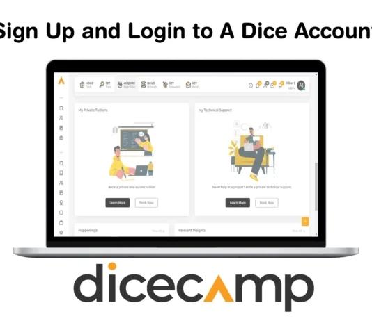 Dice Camp: How to Sign Up & Login to A Dice Account Dice Camp: How to Sign Up & Login to A Dice Account