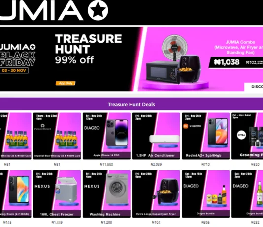 Jumia Treasure Hunt: Win Incredible Prizes at Exciting Prizes