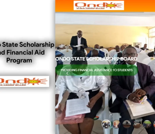 Ondo State Scholarship Program: Apply for Financial Aid 2023/2024 Ondo State Scholarship Program: Apply for Financial Aid 2023/2024