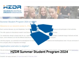 HZDR Summer Student Program 2024: Applications Open Now