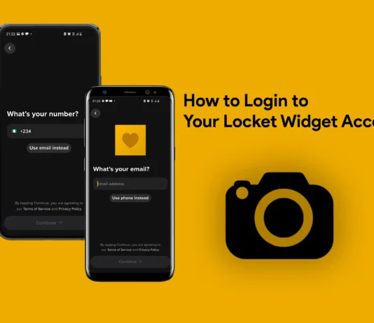 How to Login to Your Locket Widget Account
