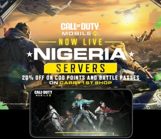 Call of Duty: Mobile Launches Servers in Nigeria with Carry1st