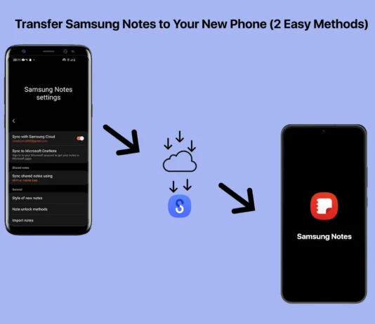 Transfer Samsung Notes to Your New Phone (2 Easy Methods)