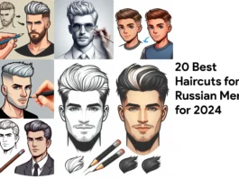 20 Popular Hairstyles for Men in Russia for 2024