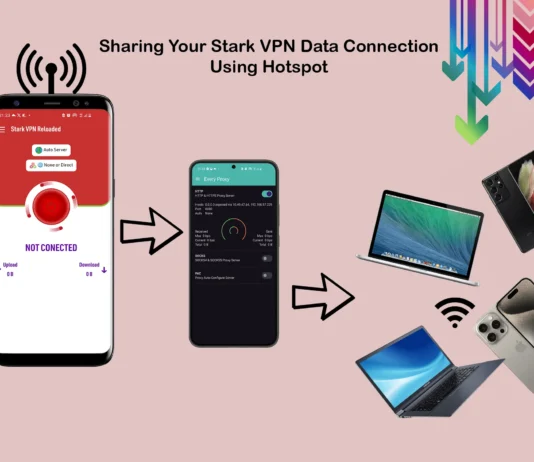 Sharing Your Stark VPN Data Connection Using Hotspot