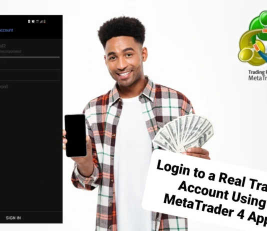 How to Login to a Real Trading Account Using MetaTrader 4 App