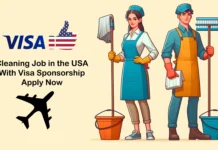 Cleaning Job in the USA With Visa Sponsorship – Apply Now Cleaning Job in the USA With Visa Sponsorship - Apply Now