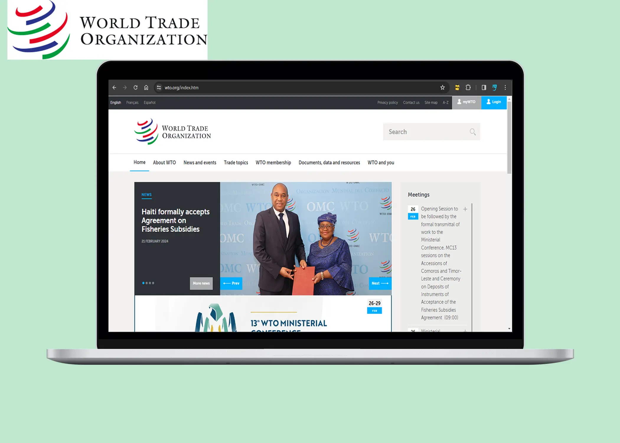 WTO Internship Opportunities for Post-Graduate Students