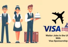 Waiter Jobs In the USA With Visa Sponsorship Waiter Jobs In the USA With Visa Sponsorship