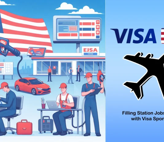 Filling Station Jobs in the USA with Visa Sponsorship