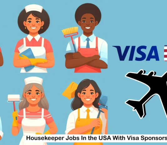 Housekeeper Jobs In USA With Visa Sponsorship