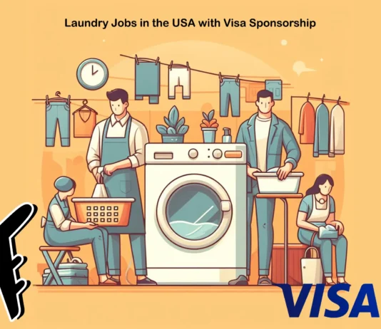 Laundry Job In USA With Visa Sponsorship