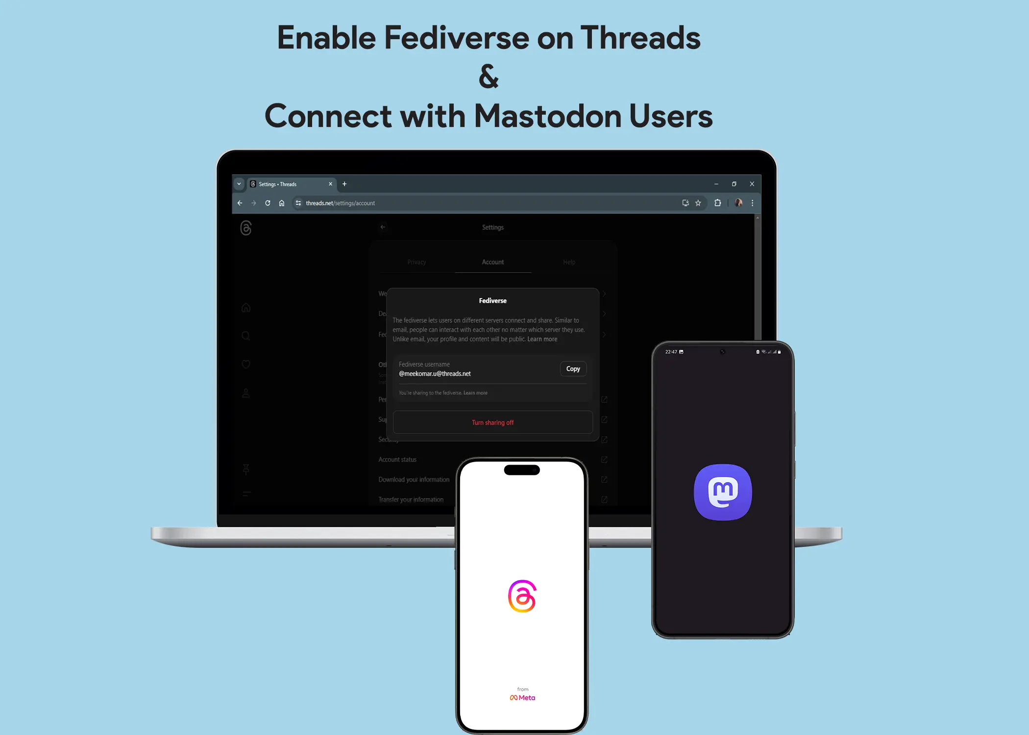 How to Enable Fediverse on Threads and Connect with Mastodon Users