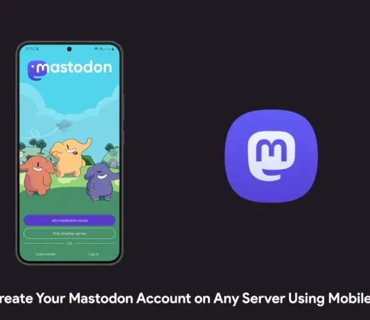 How to Create Your Mastodon Account on Any Server Using Mobile App