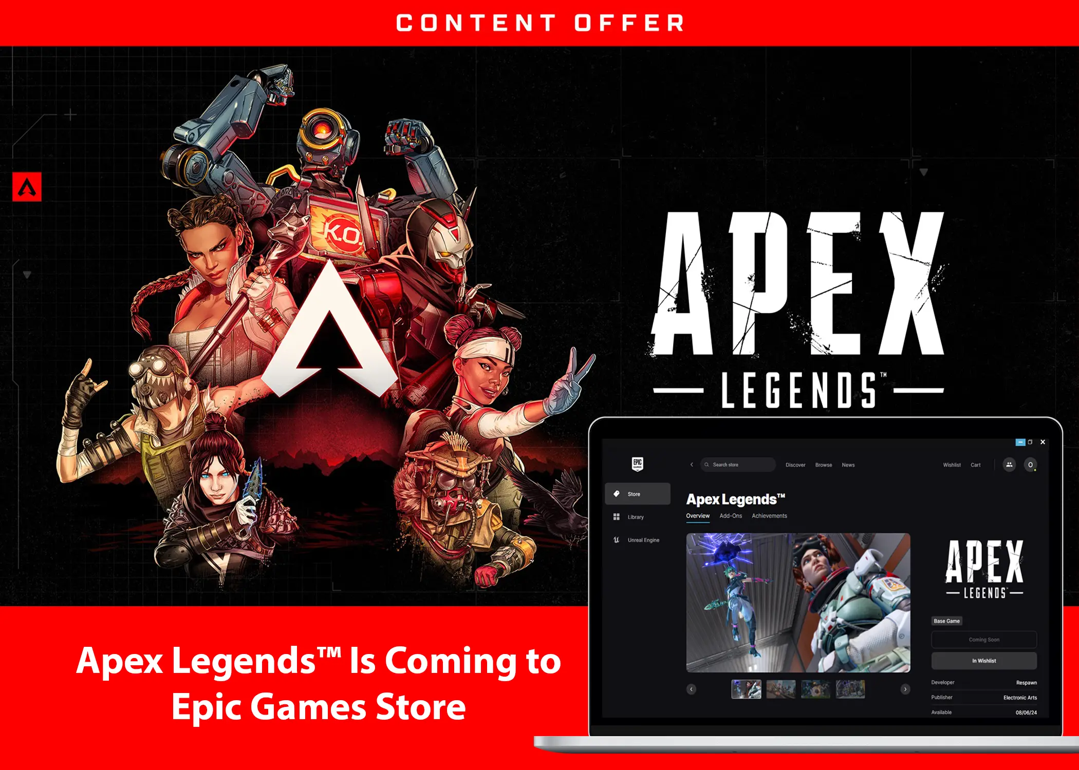 Apex Legends™ Coming to Epic Games Store: Everything You Need to Know