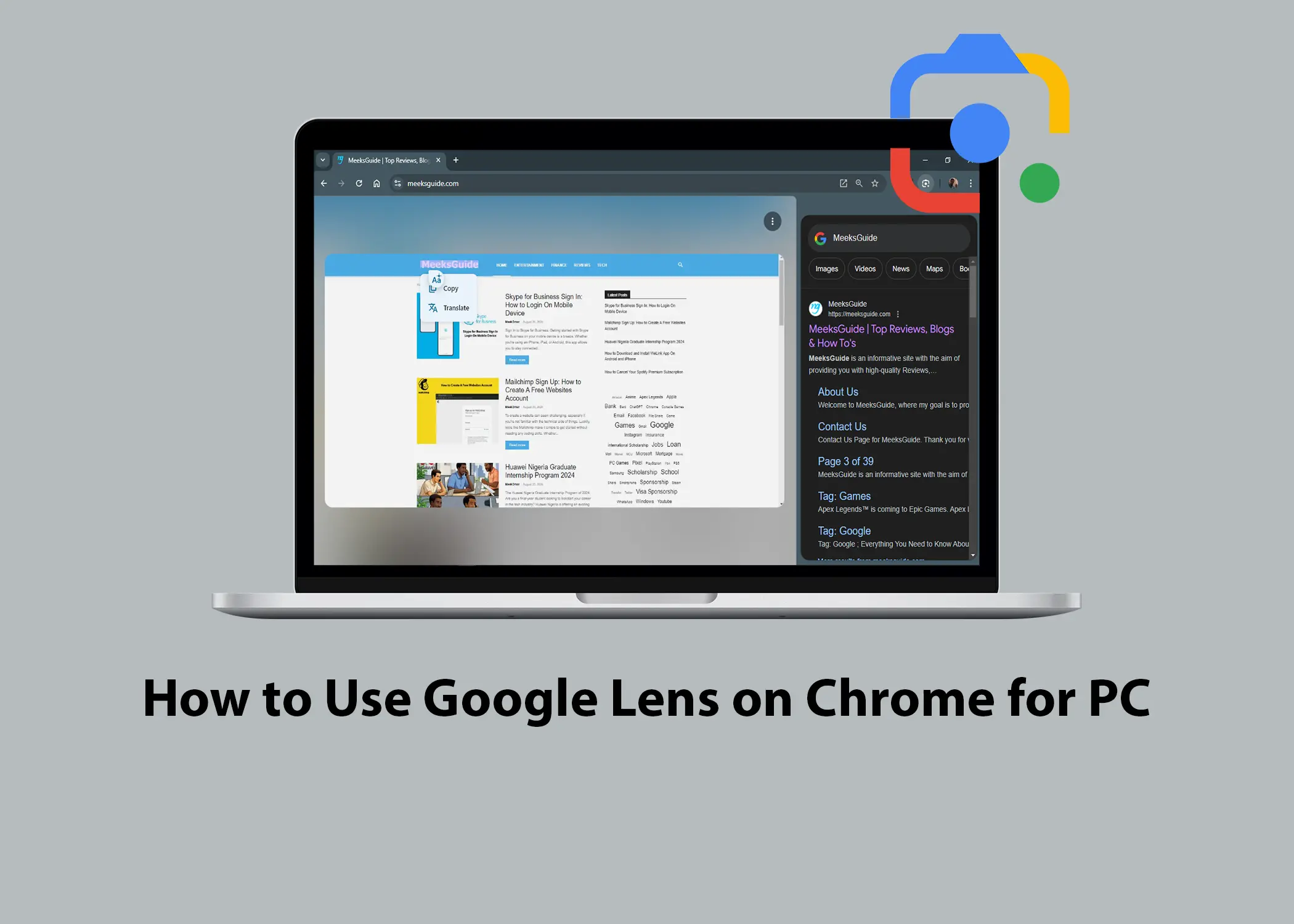 How to Use Google Lens on Chrome for PC to Improve Your Online Searches