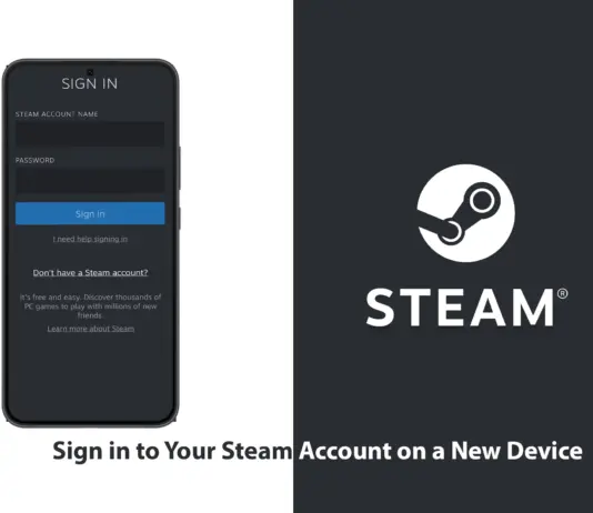 How to Sign in to Your Steam Account on a New Device Using the App
