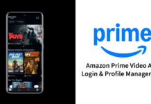 Amazon Prime Video App: How to Login & Profile Management Of Your Account