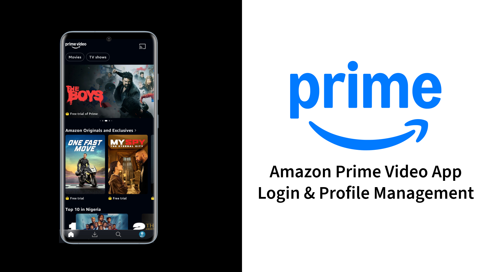 Amazon Prime Video App: How to Login & Profile Management Of Your Account