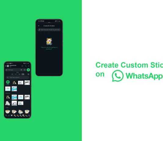 How to Create Custom Stickers in Minutes on the WhatsApp Mobile App